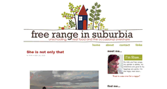 Desktop Screenshot of freerangeinsuburbia.com